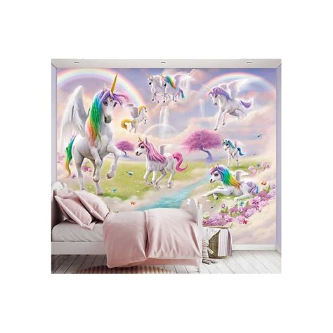 Walltastic magical unicorn wall mural